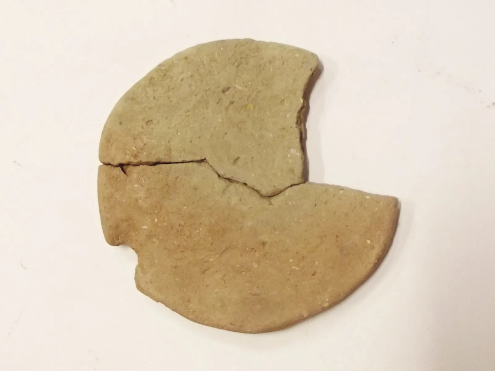 Sello de barro cocido