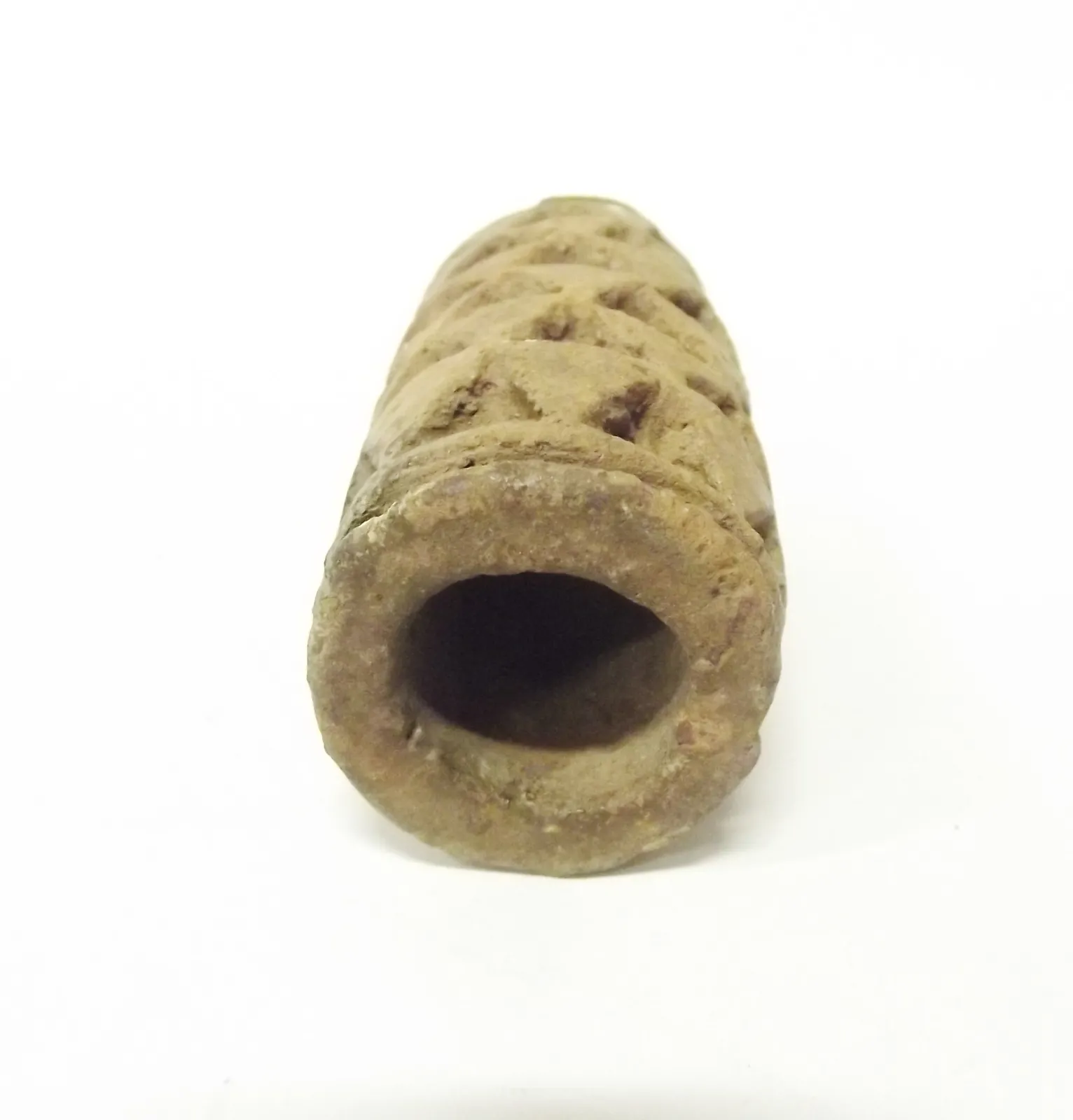 Sello de barro cocido