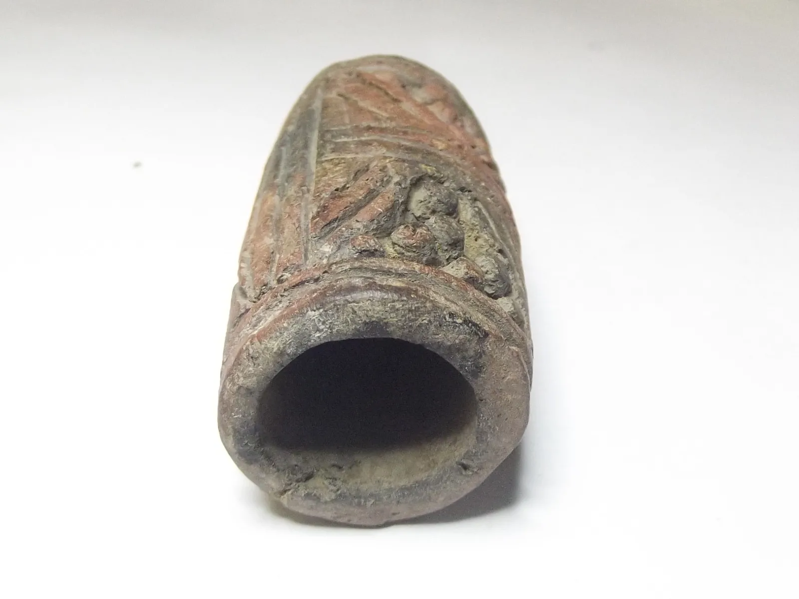 Sello de barro cocido