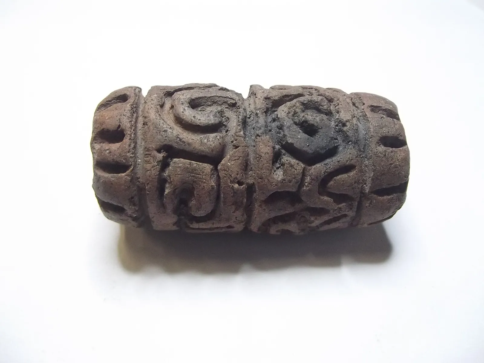 Sello de barro cocido