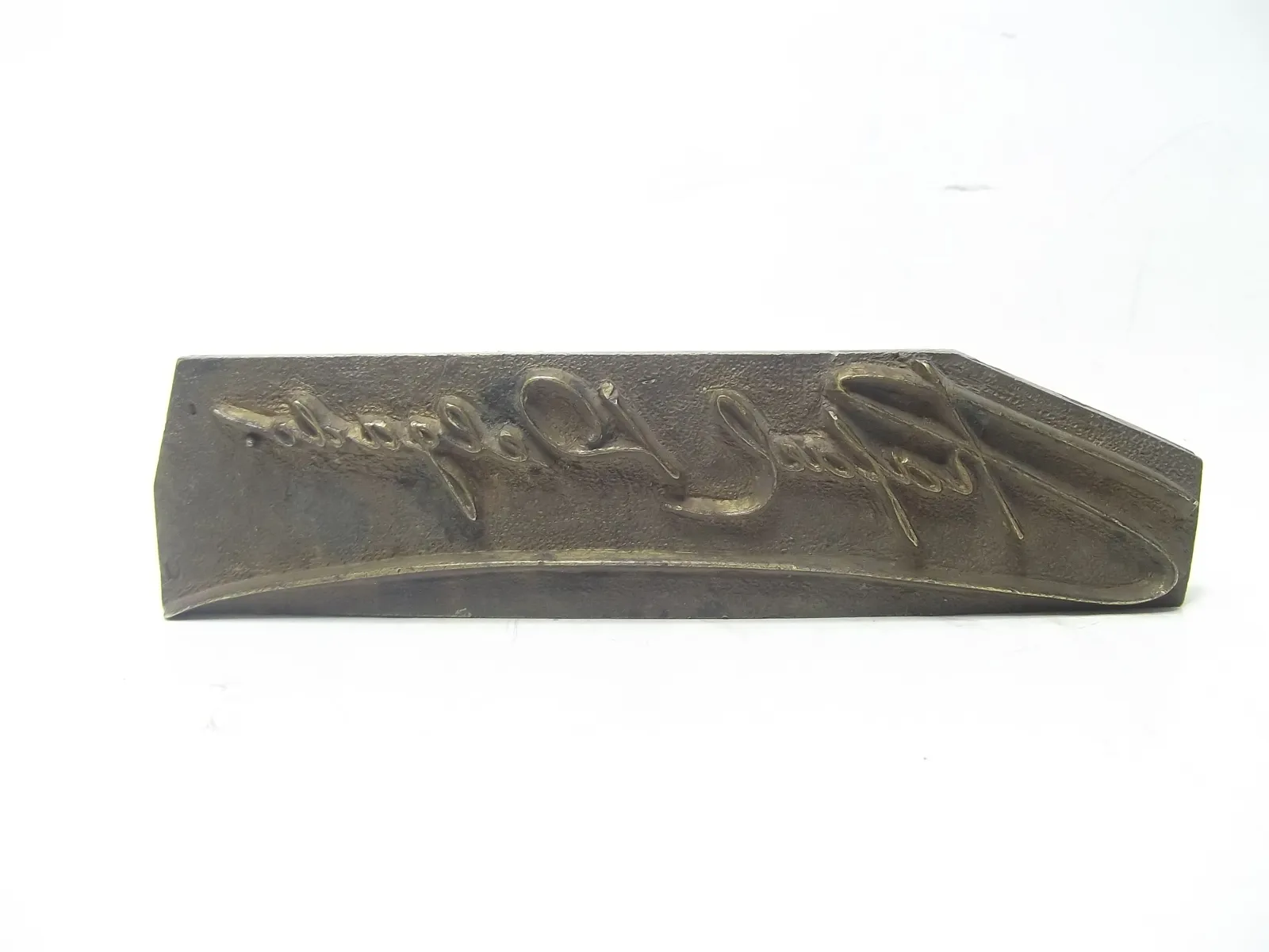 Sello de bronce