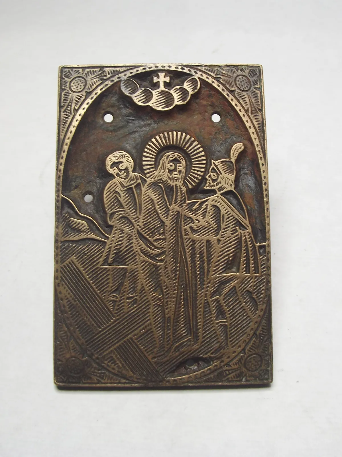 Grabado en bronce