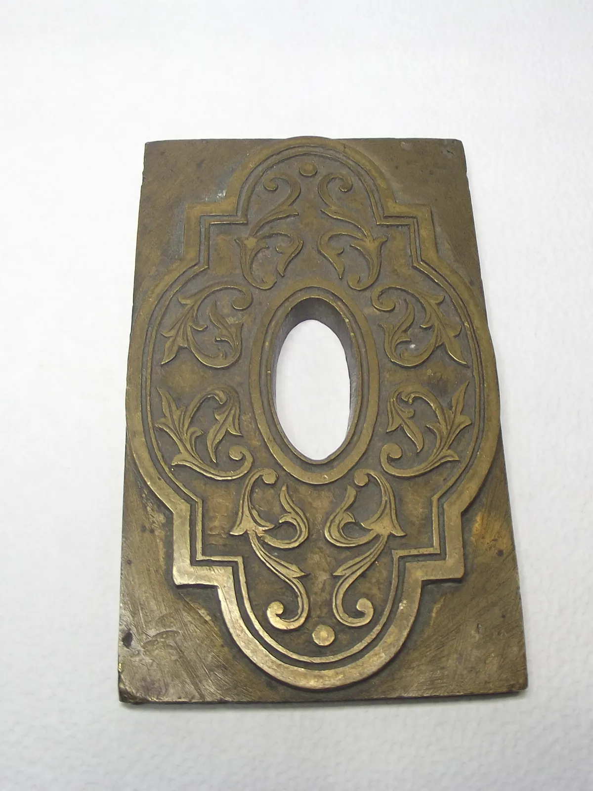 Grabado en bronce