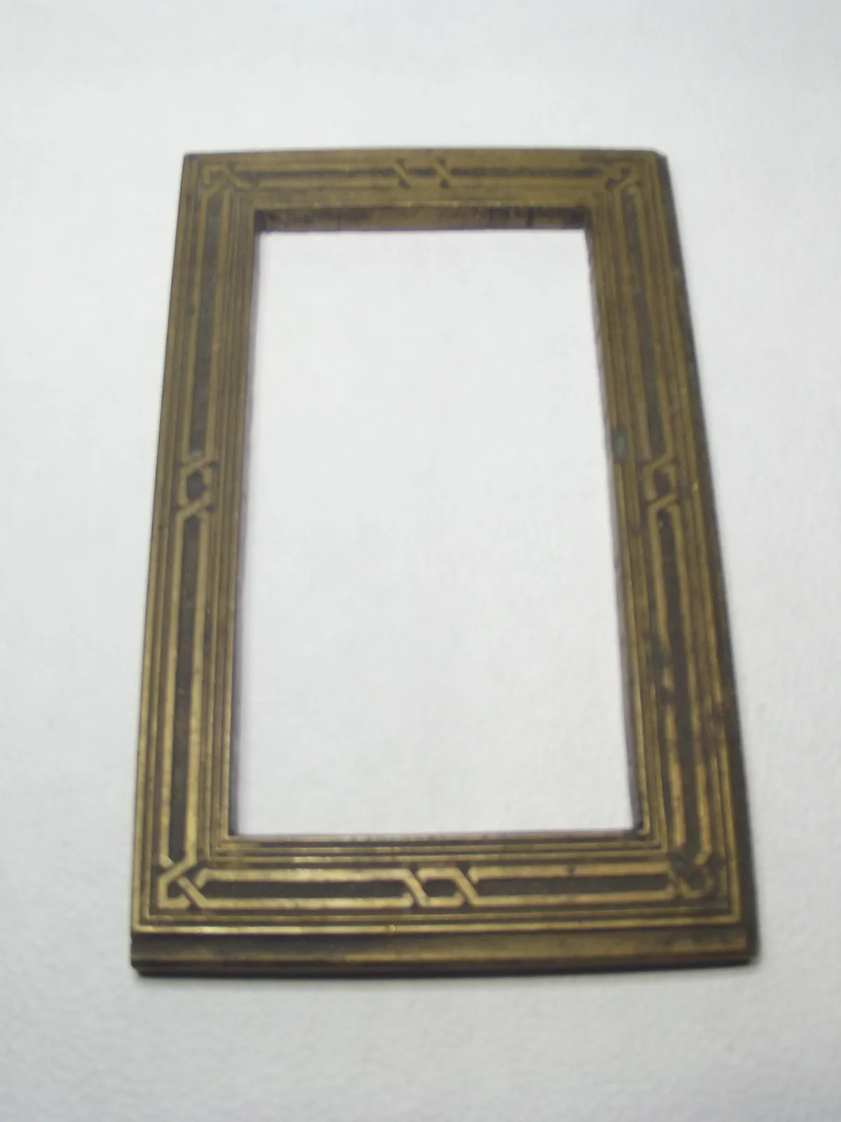 Grabado en bronce