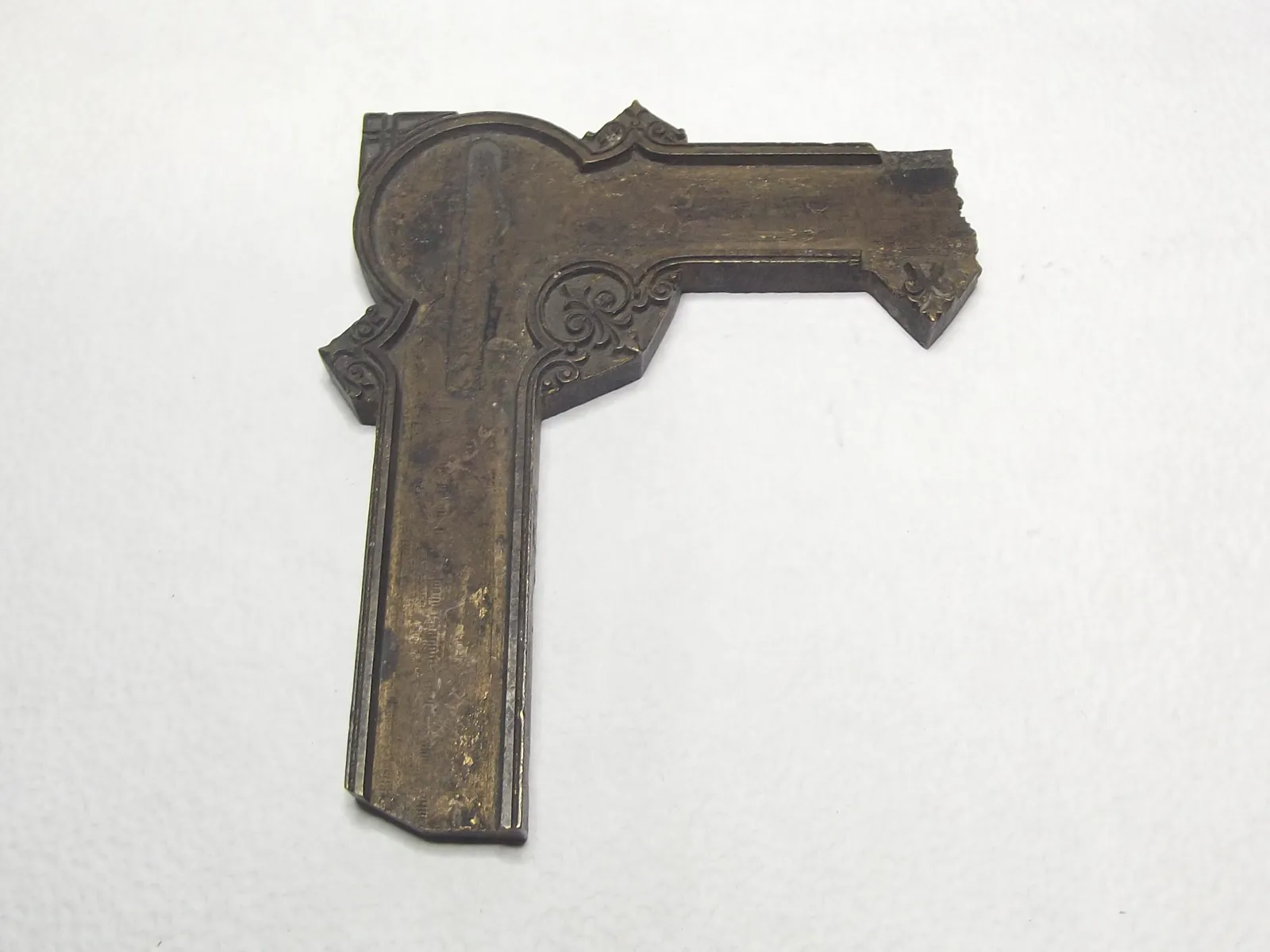 Grabado en bronce