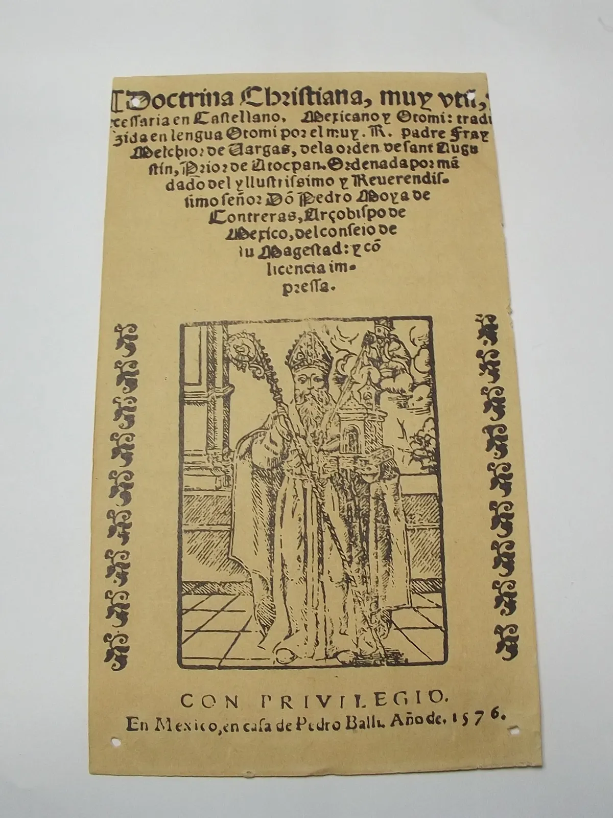 Doctrina cristiana en castellano, mexicano y otomí