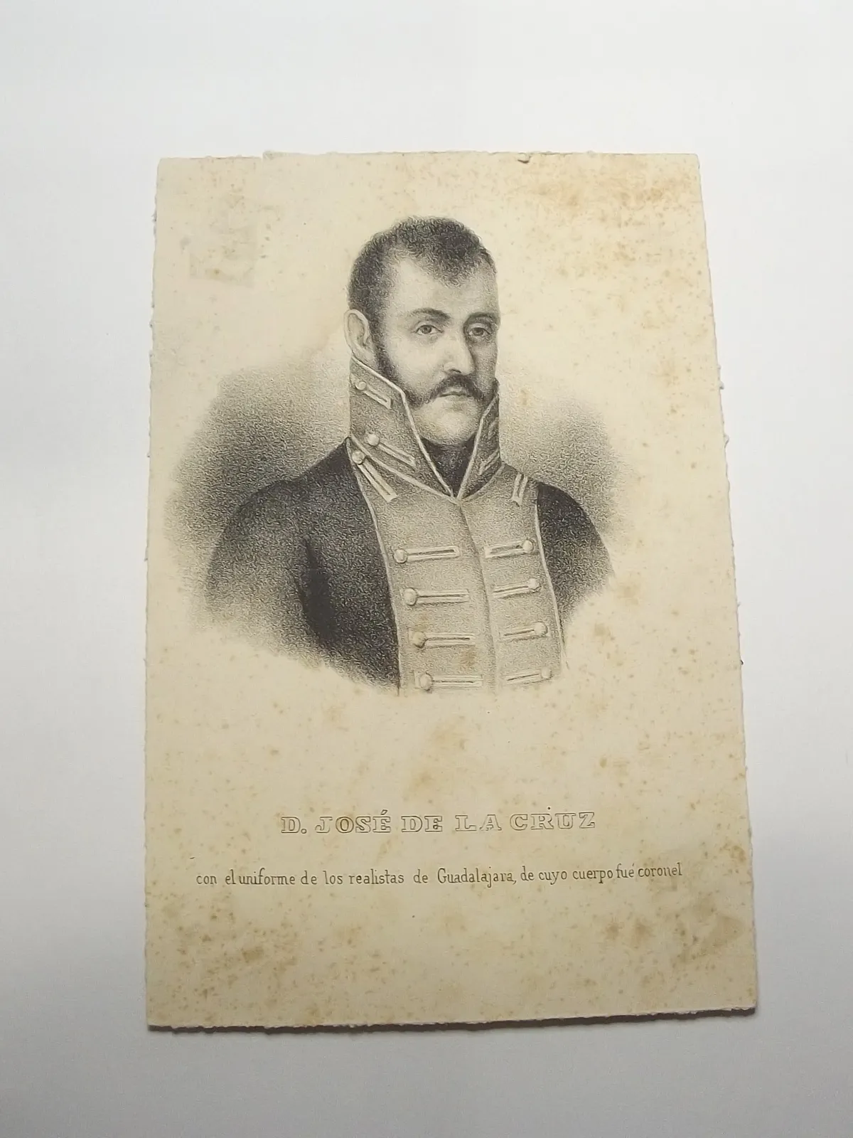 Retrato de José de la Cruz
