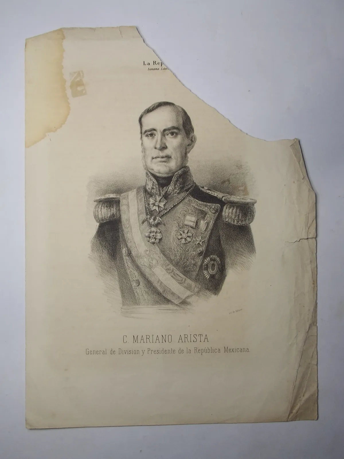 Impreso en papel