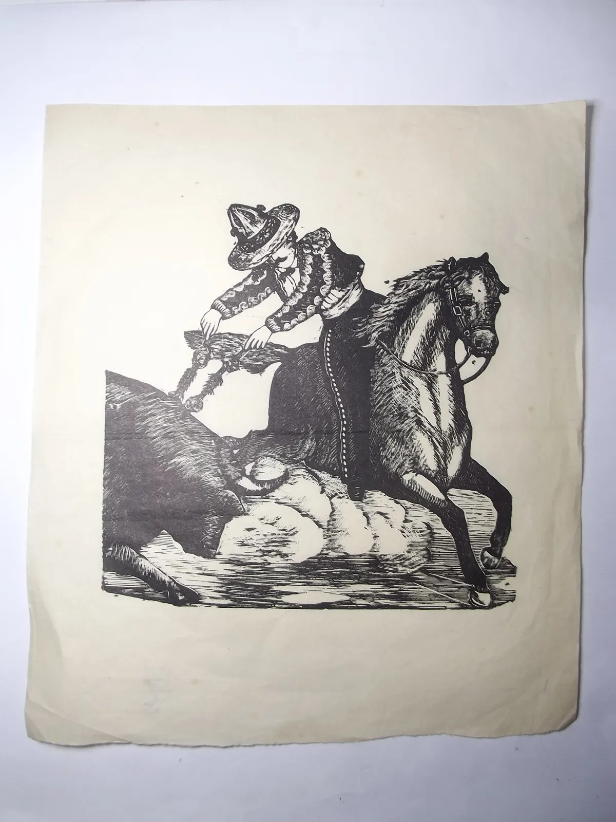 Grabado de Manuel Manilla