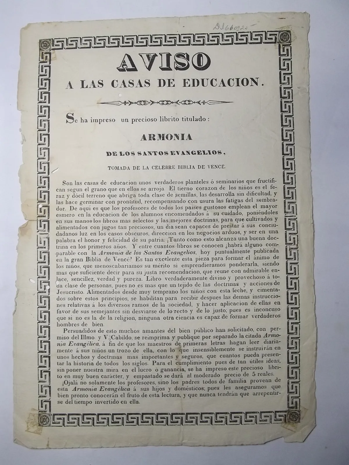 Impreso en papel