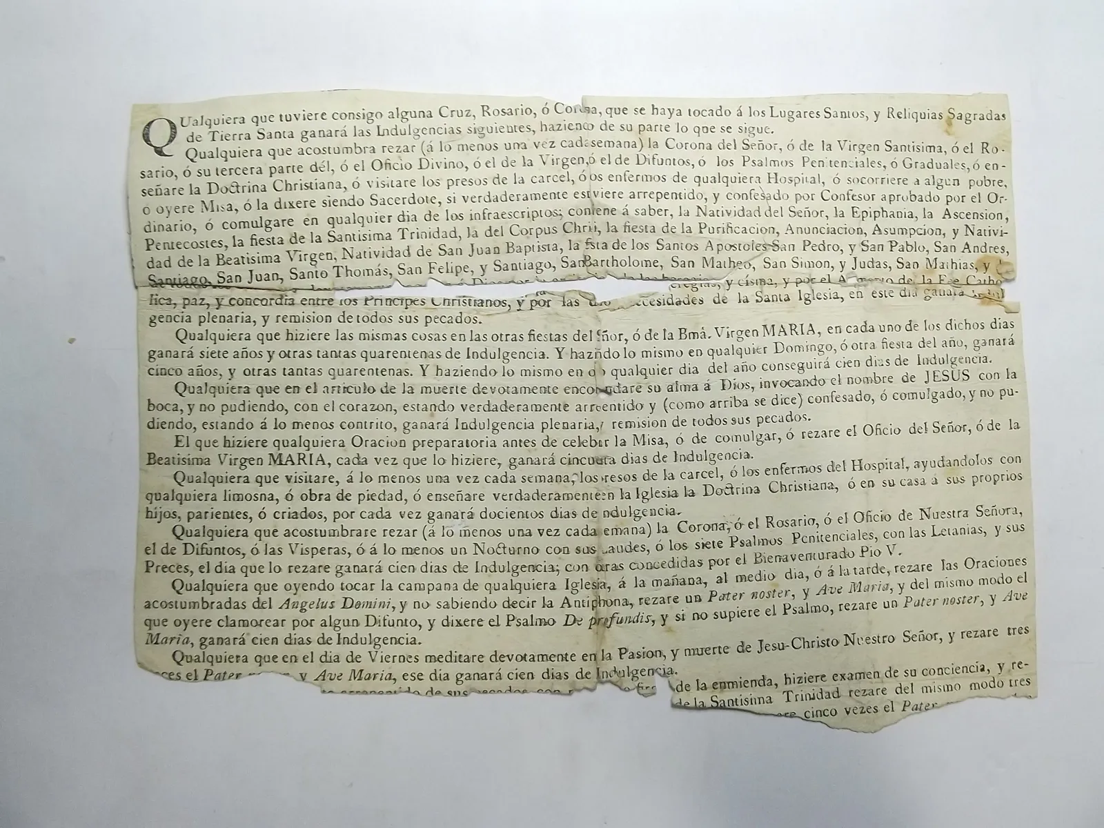 Impreso en papel