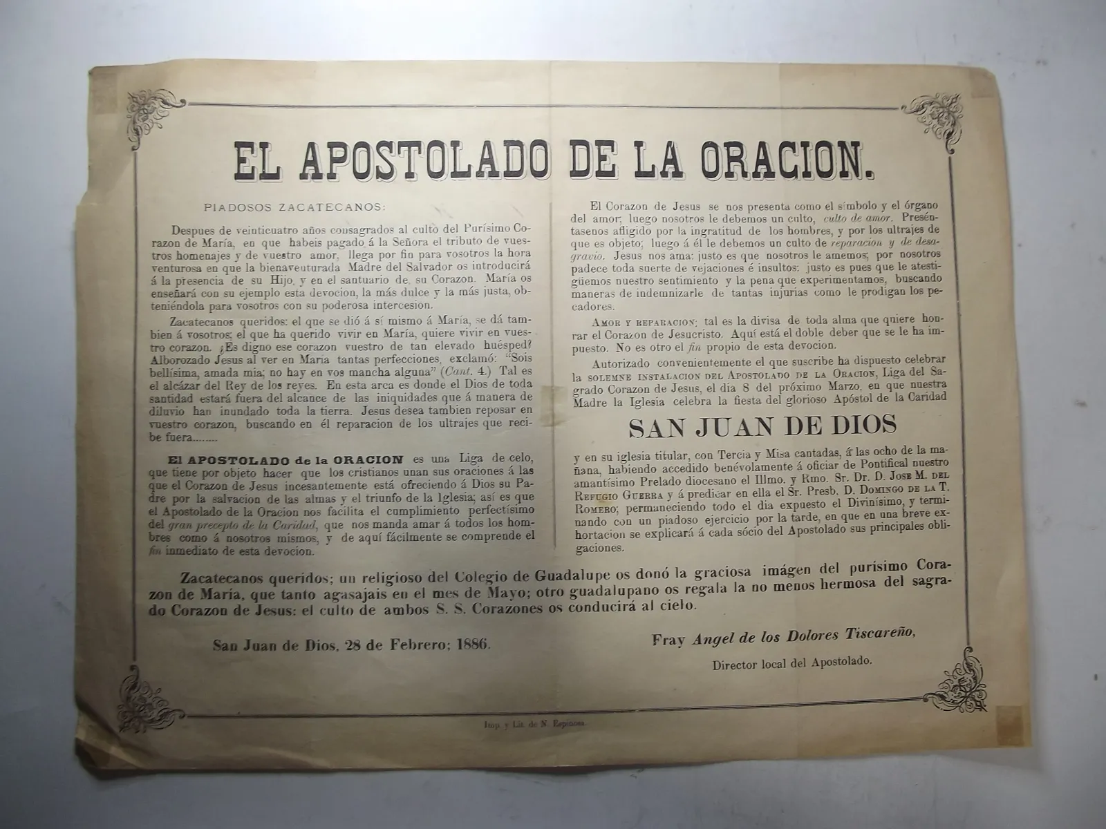 Impreso en papel
