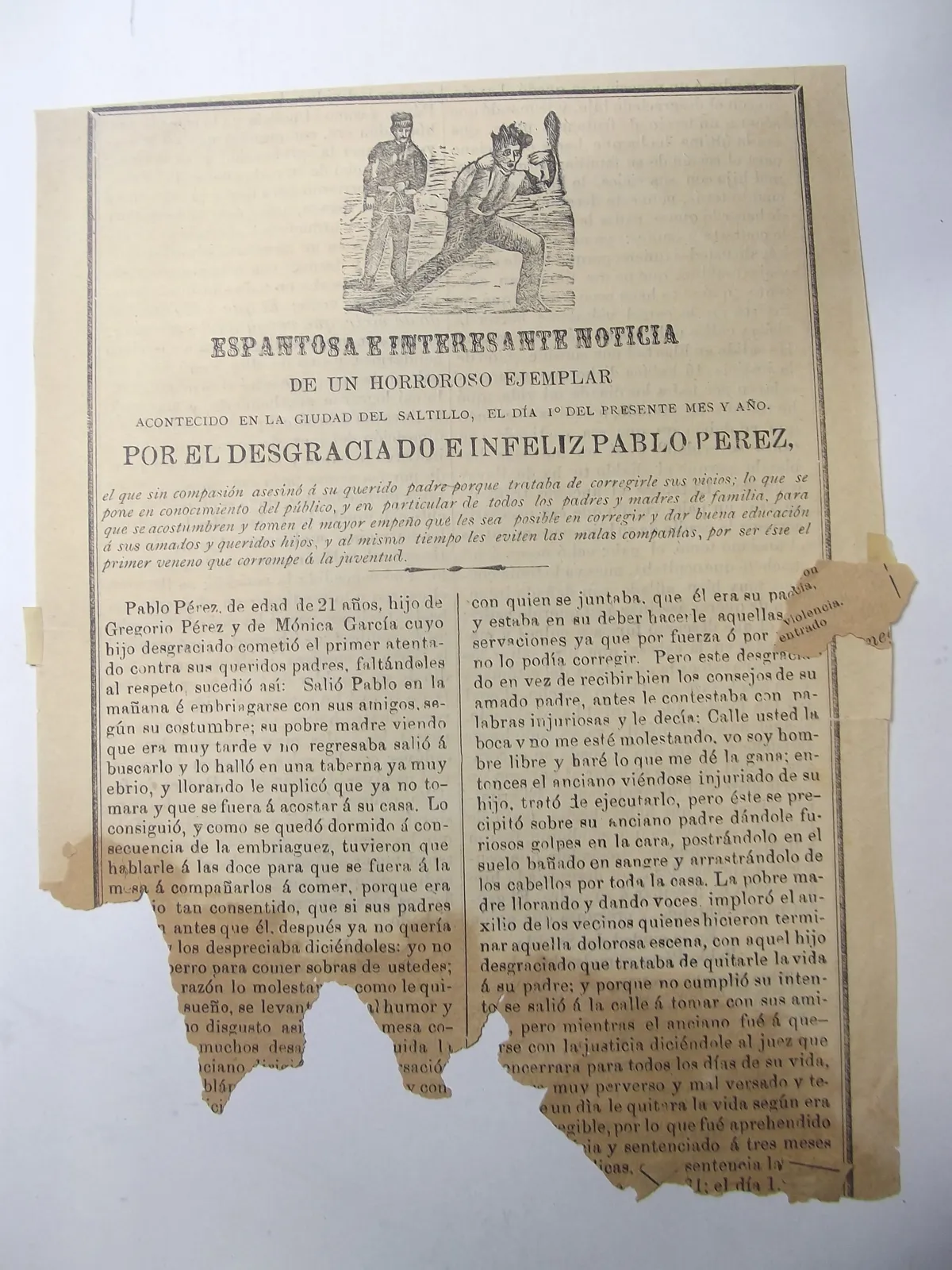 Impreso en papel