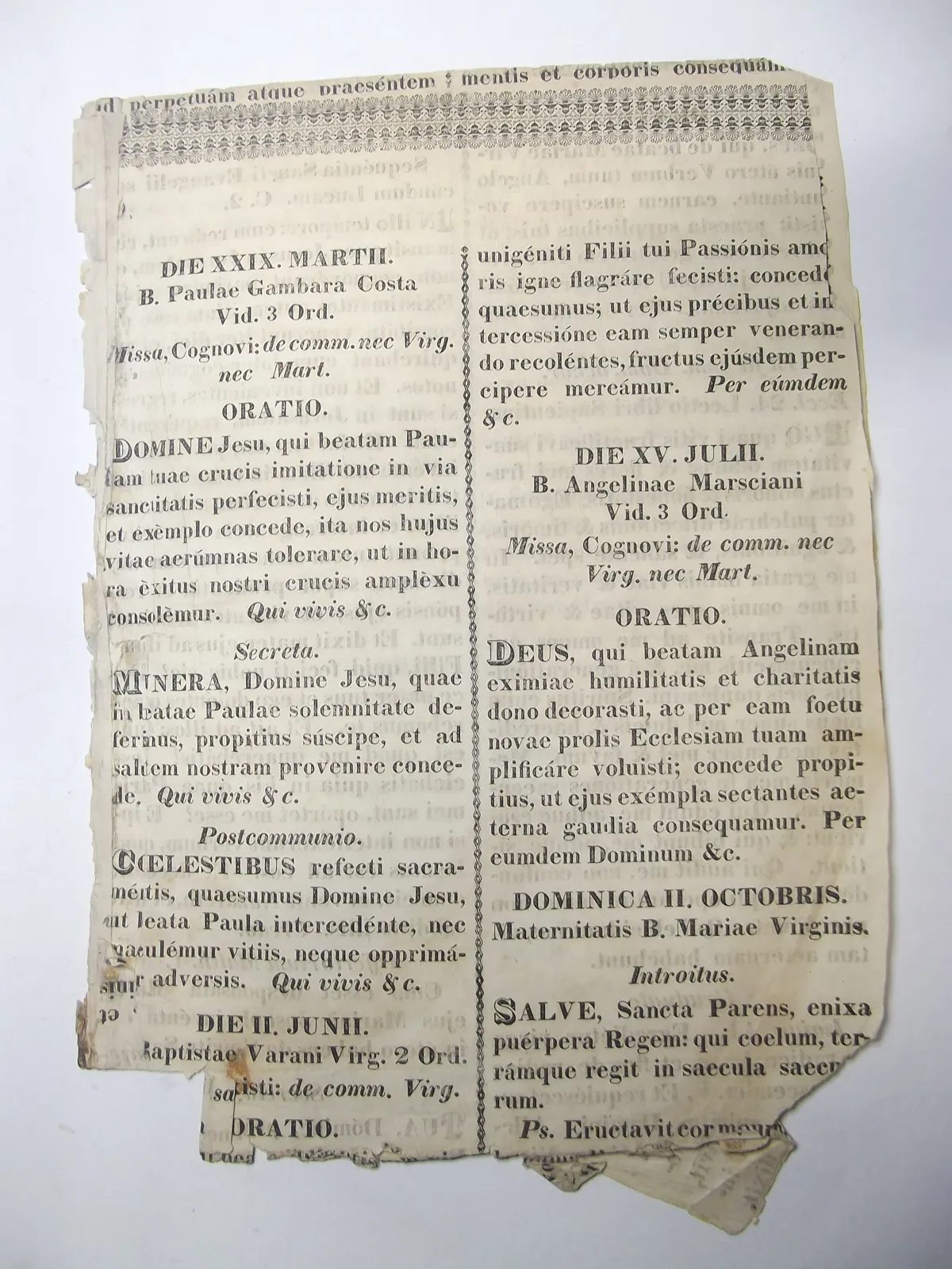 Impreso en papel