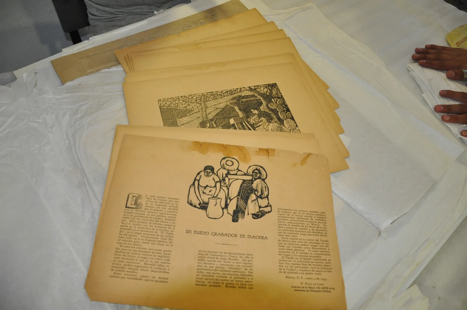 Impreso en papel, Leopoldo Méndez
