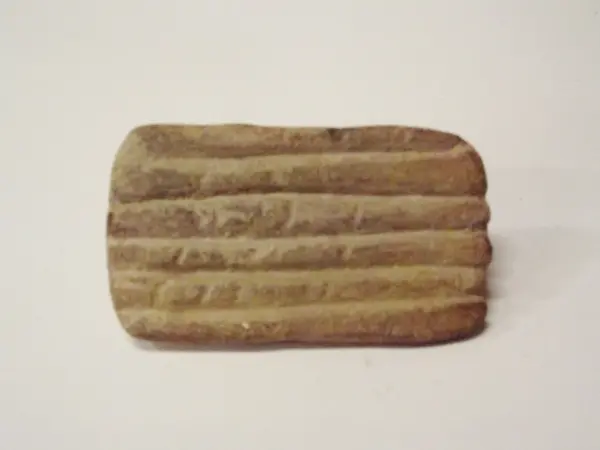 Sello de barro cocido