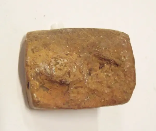 Sello de barro cocido