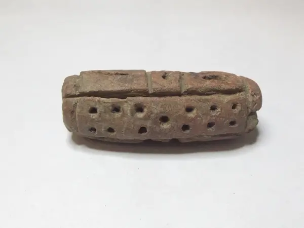 Sello de barro cocido