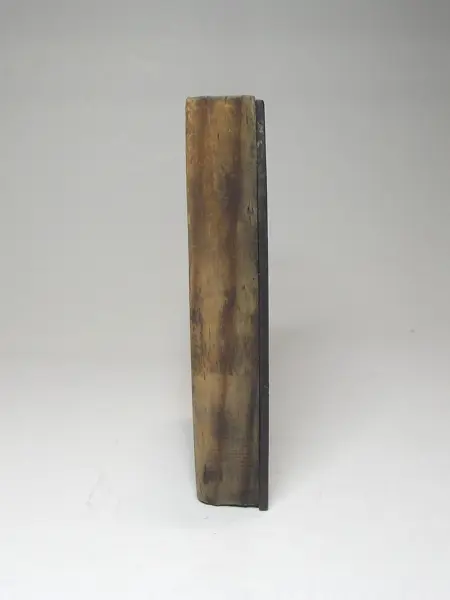 Grabado en bronce con base de madera