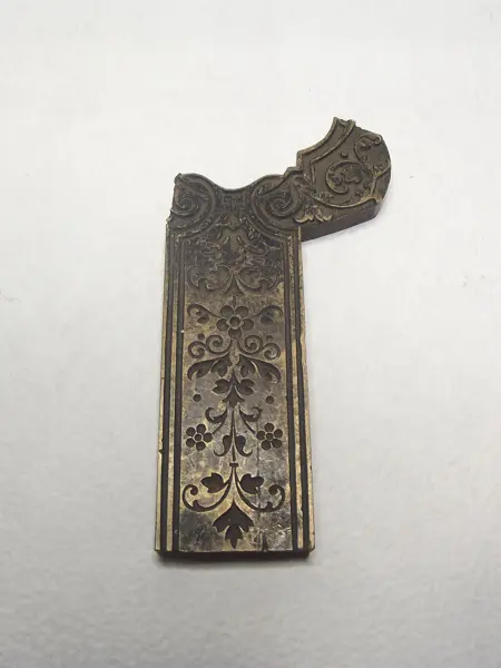 Grabado en bronce
