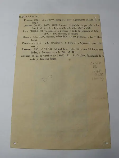 Impreso de la Doctrina christiana