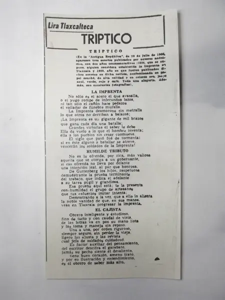 Impreso en papel