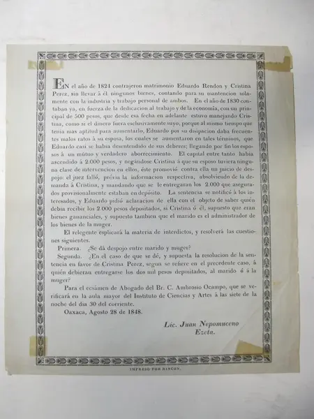 Impreso en papel