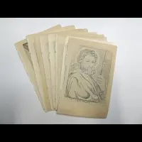 Grabados de santos de Villegas